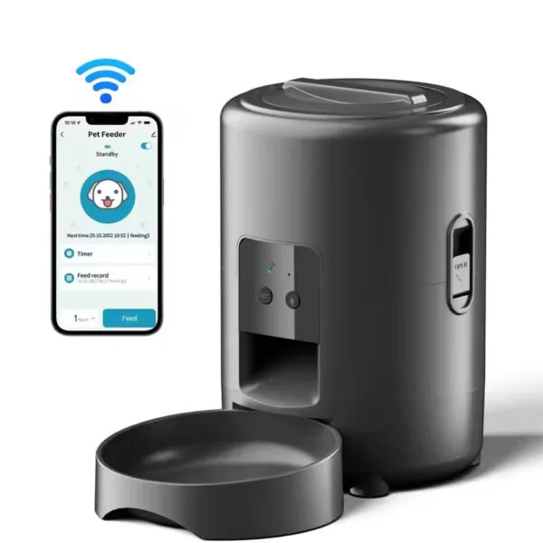 Automatic Pet Feeder Smart APP Control 2L Dry Food Dispenser Automatic Pet Feeder Smart APP Control 2L Dry Food Dispenser