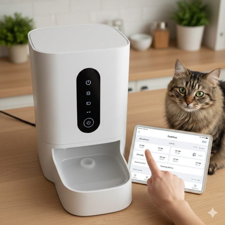 How to Use a Smart Pet Feeder