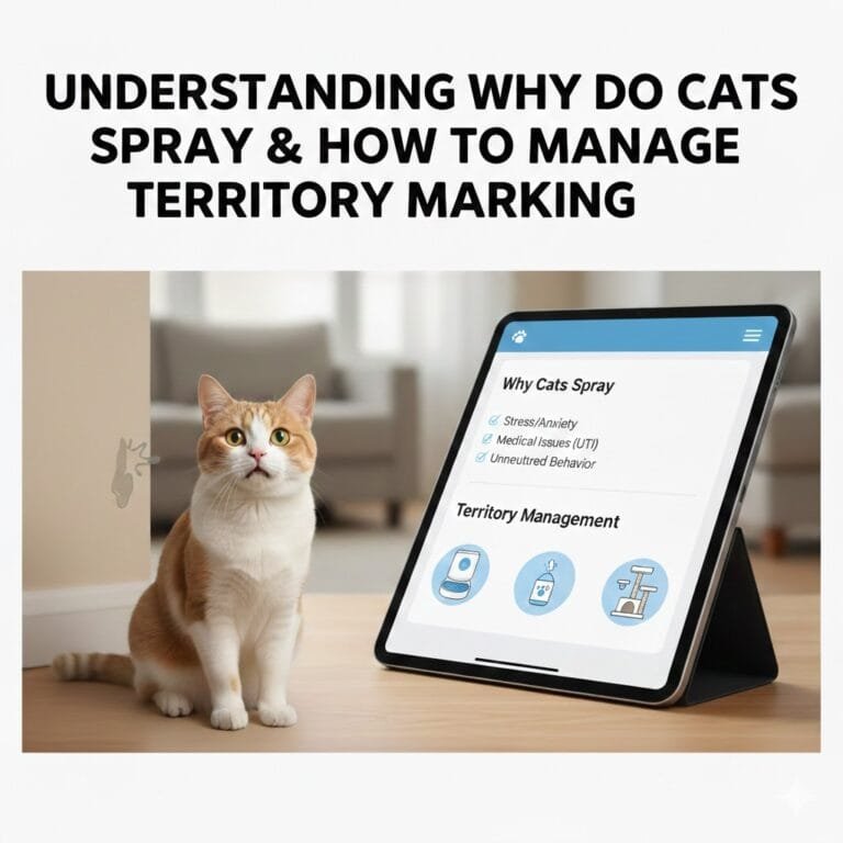Exploring why do cats spray and feline territorial behavior