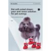 soft fleece-lined dog boots showing warm interior soft fleece-lined dog boots showing warm interior 4