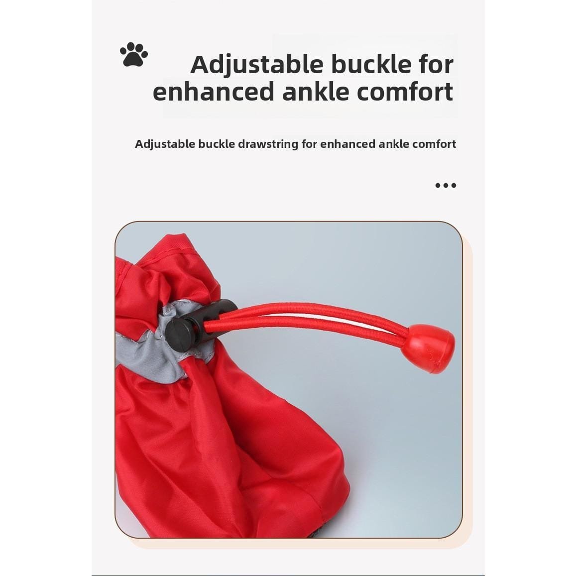 soft fleece-lined dog boots showing warm interior 3