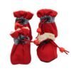 soft fleece-lined dog boots showing warm interior 9