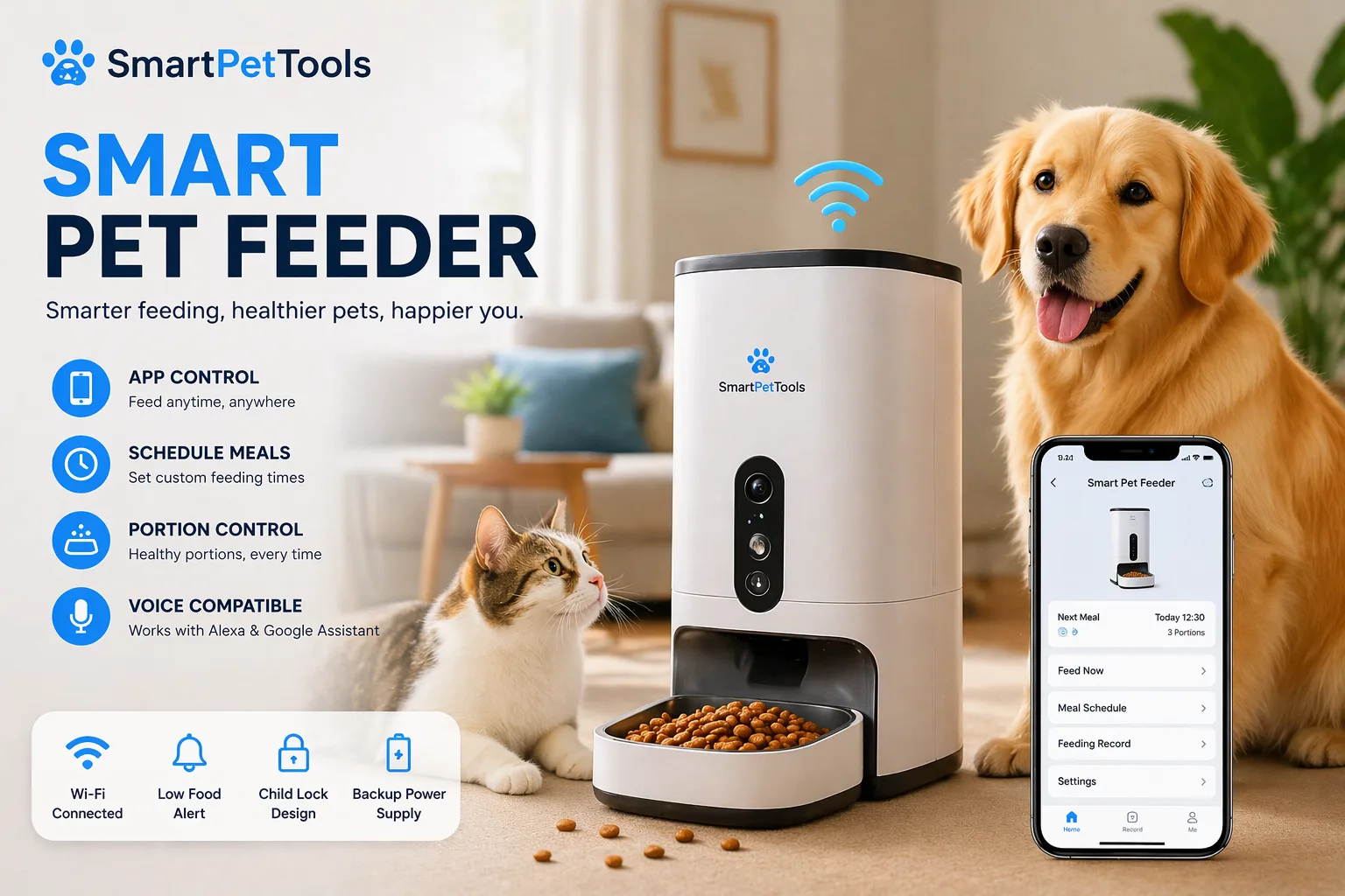 automatic pet feeder
