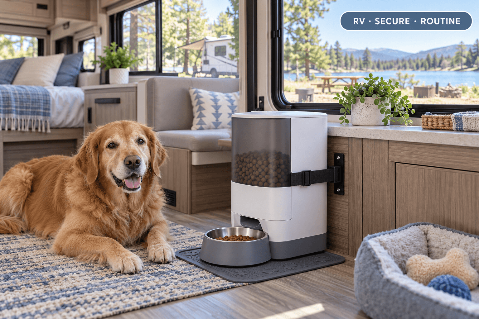 rv pet feeder solutions