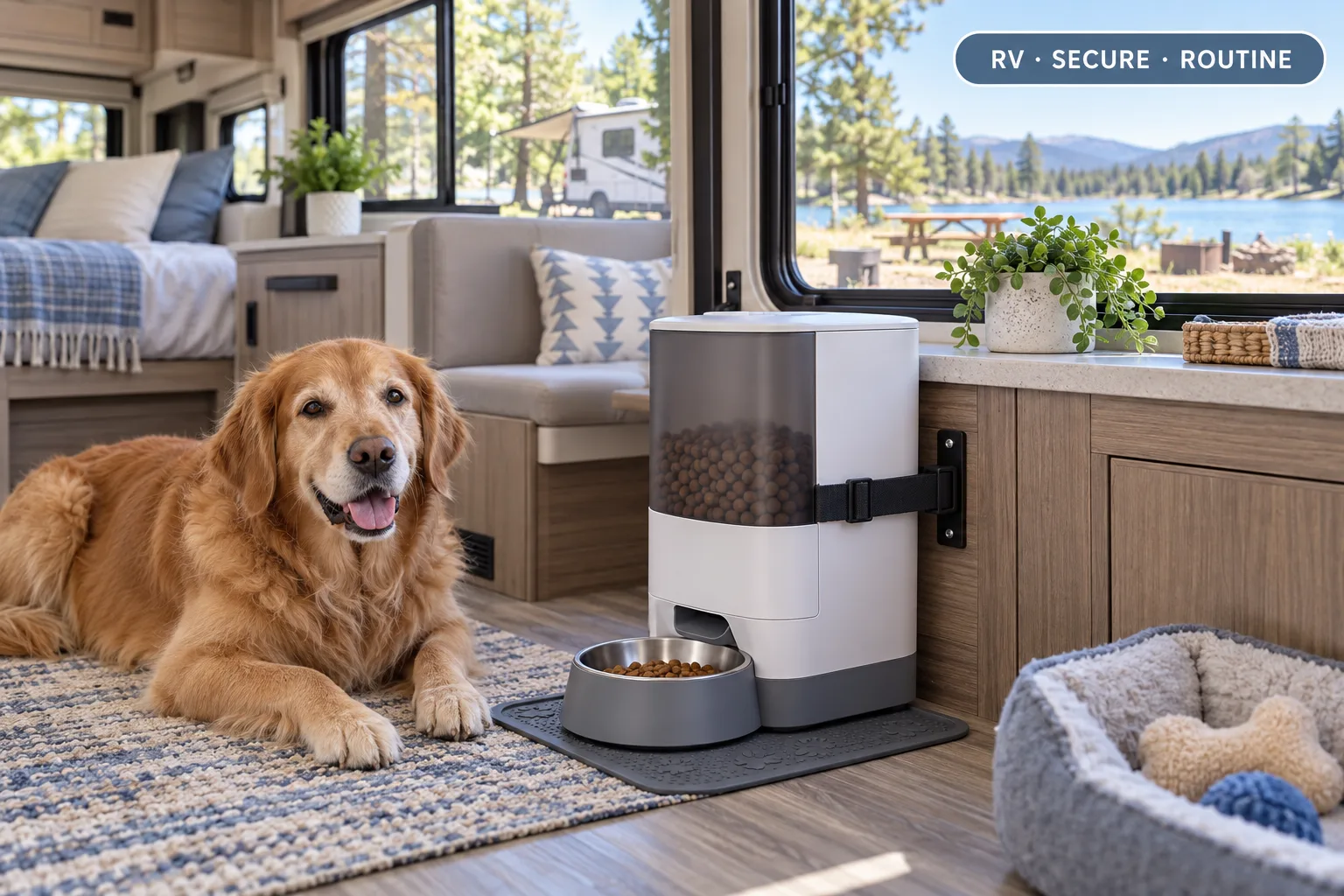 rv pet feeder solutions