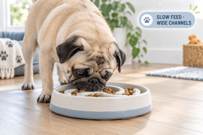 slow feeder bowl for pugs